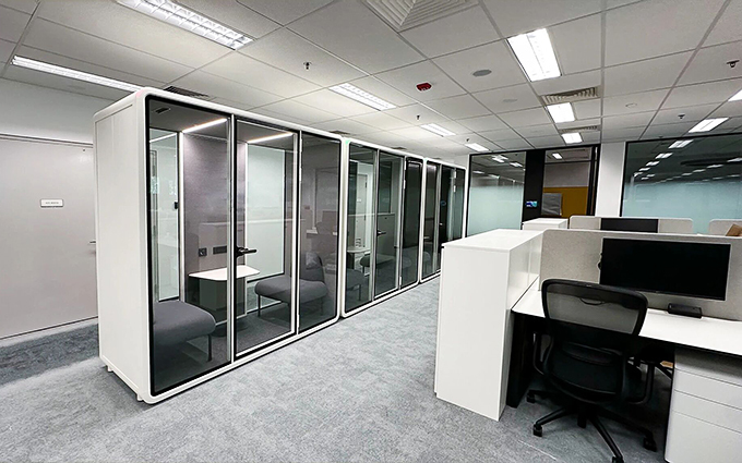 آخرین مورد شرکت Airport Projects-Creating Quiet Spaces for Efficient Collaboration