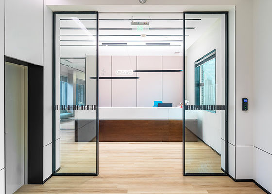 Elevate Office Design With Glawall's Custom Strong Tempered Glass Partitions
