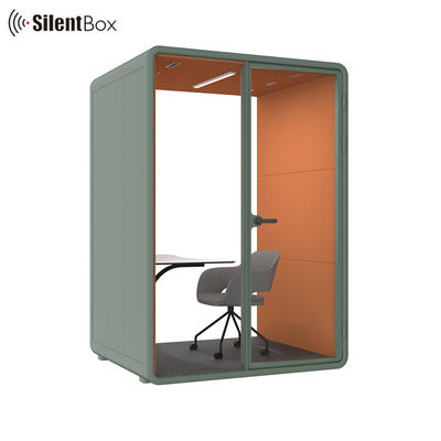 Indoor Two People Private Conference Small Soundproof Acoustic Cabinet Sound Insulation Privacy Pods