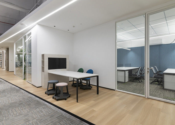 Glawall Glaszed Partition Wall Different Style High End With Single Glass