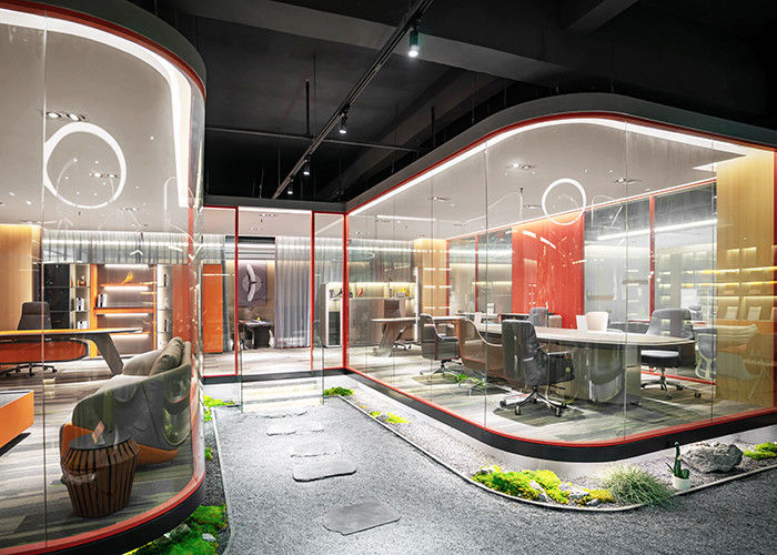 Panoramic 108 Series Frameless Glass Partition System Seamless Transparency Redefined