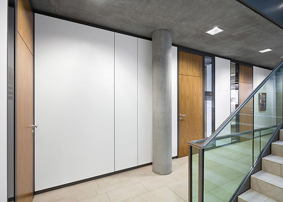 عایق صوتی بالا دیوار شیشه ای جامد دو صفحه حفاظتی حفاظتی حفاظ ماژولار