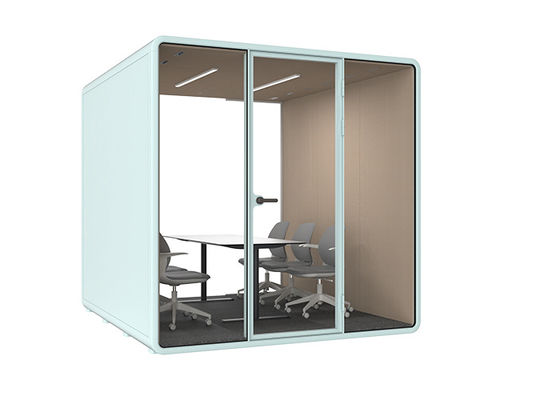 کابین مدرن صوتی ضد صدا کابین اداری طراحی کار کابین های صوتی قابل حمل کابین های صوتی پیش ساخته خانه ضبط تلفن برای فروش